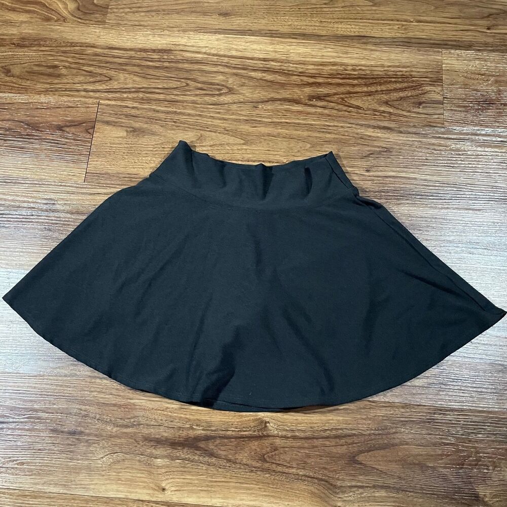 Old Navy Active Cloud Skirt Women Small Black Flare Athletic Go-Dry Performance